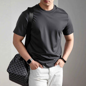 Loose Fit Short Sleeve Cotton T-Shirt