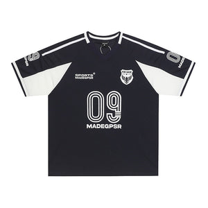 Number 09 Splicing Short Sleeve eprolo