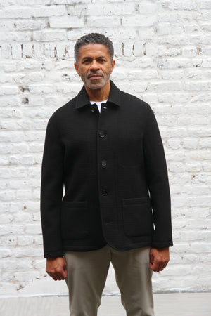 Thatcher Jacket - Black Nebula Wear London