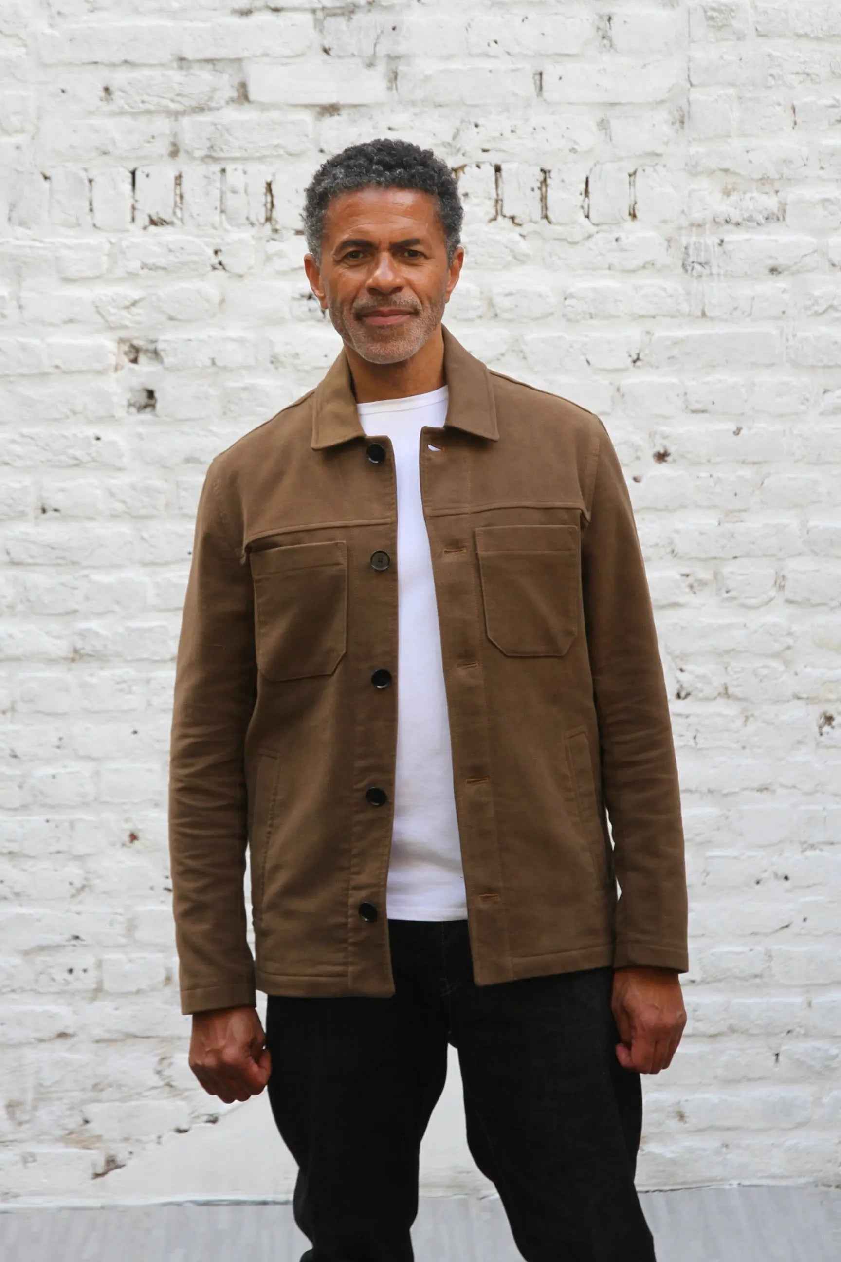 Wilkes Shacket - Camel Moleskin