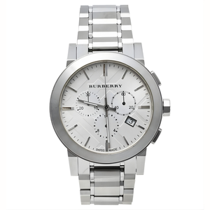 Burberry BU9350 The City Men's Silver Chronograph Watch Watch The Watches