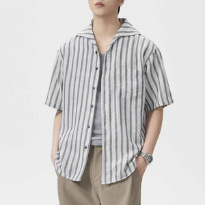 Retro Loose Short Sleeve Shirt