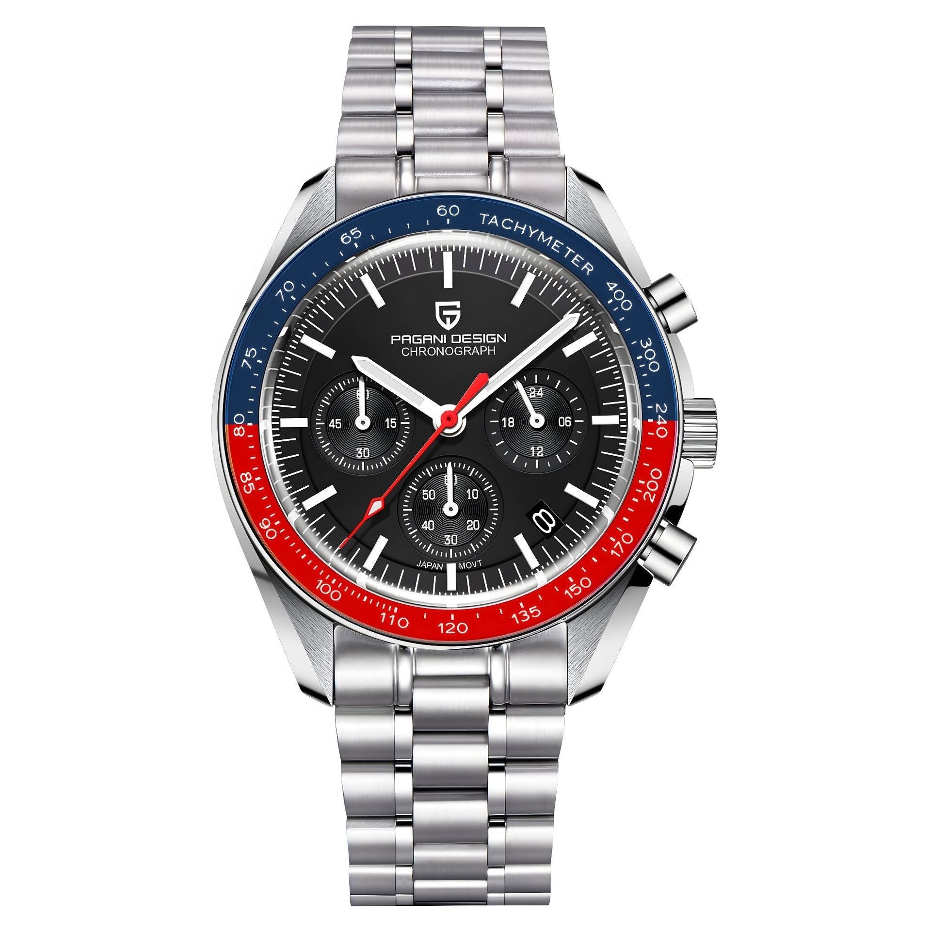 Pagani Design PD - 1707 Watch - Stainless Steel Sports - MRC STOREAccessoriesMRC STOREPagani Design PD - 1707 Watch - Stainless Steel Sports MRC STORE 135.03MRC STORECJNS225740912LORed, Blue And Black