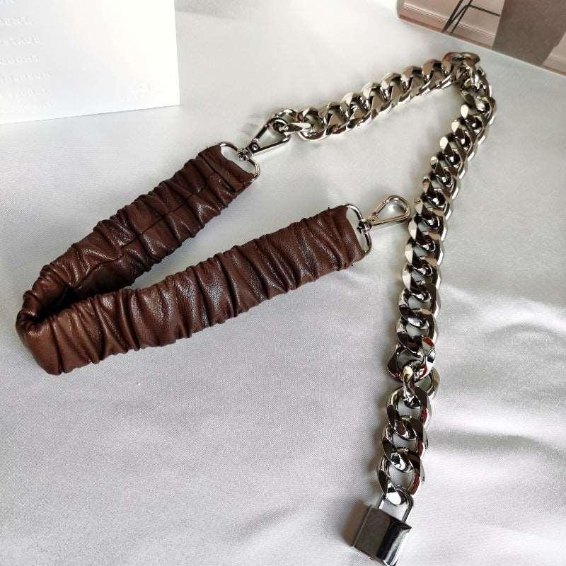 Belt Female Chain Stitching Elastic Waist With Skirt Girdle - MRC STOREAccessoriesMRC StoreBelt Female Chain Stitching Elastic Waist With Skirt Girdle - MRC STOREMRC STORECJNS103615402BYBrown