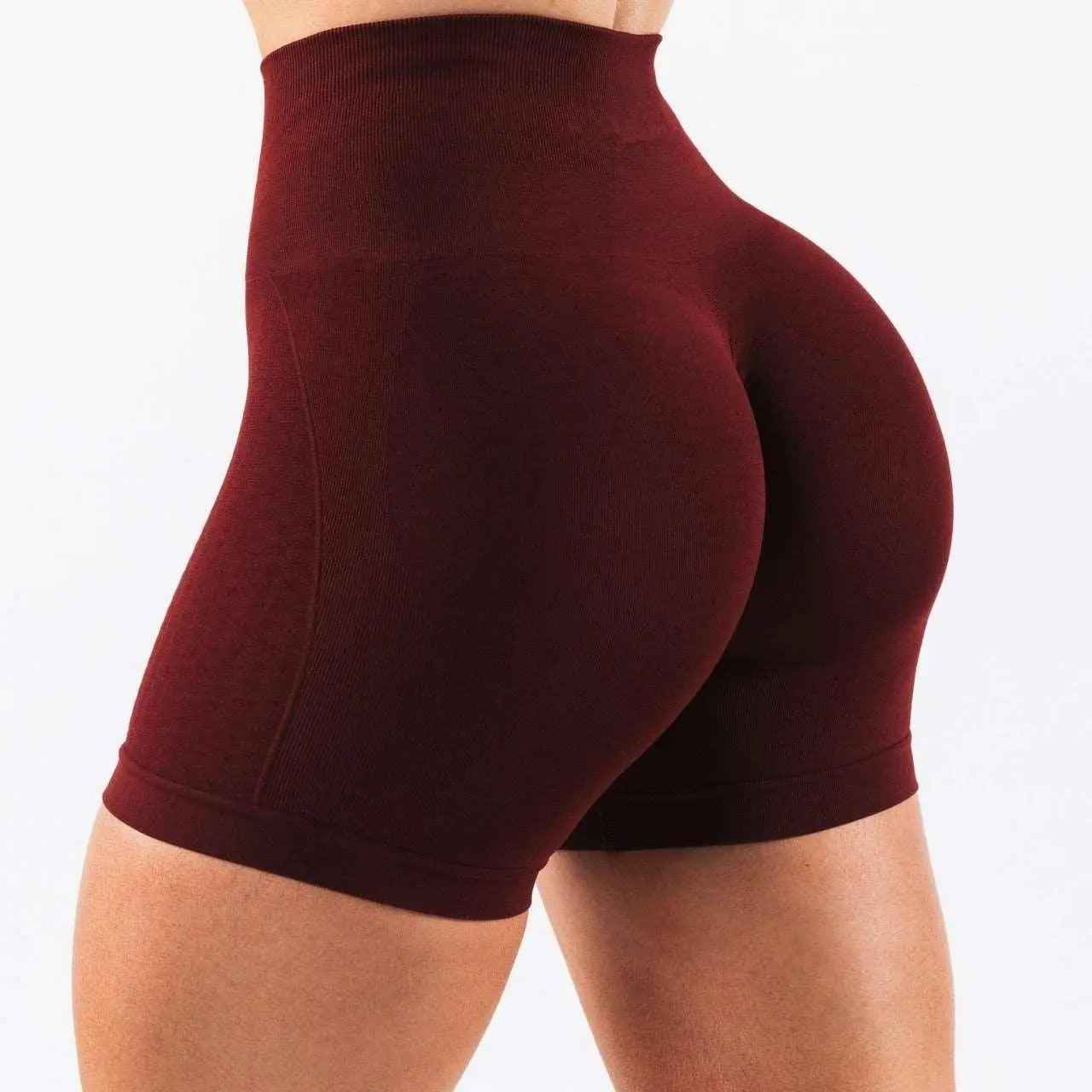 Body Shaping Jacquard Shorts - MRC STOREbottomsMRC StoreBody Shaping Jacquard ShortsMRC STORECJYD209353613MNLWine Red