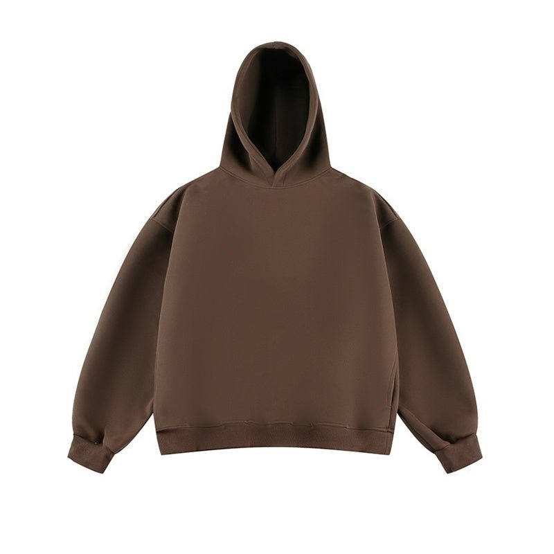 Unisex Short Wide Fleece Hooded Sweatshirt - MRC STOREHoodieMRC STOREUnisex Short Wide Fleece Hooded Sweatshirt MRC STORE 80.00MRC STORECJWY259533117QJCoffee ColorL