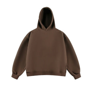 Unisex Short Wide Fleece Hooded Sweatshirt - MRC STOREHoodieMRC STOREUnisex Short Wide Fleece Hooded Sweatshirt MRC STORE 80.00MRC STORECJWY259533117QJCoffee ColorL