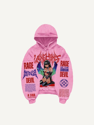 Retro Graphic Pullover Hoodie - MRC STOREHoodieMRC STORERetro Graphic Pullover Hoodie MRC STORE MRC STORECJWY256878413MNBlack2XL
