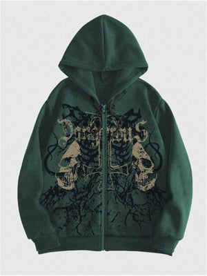 Skull Print Harajuku Hooded Sweatshirt - MRC STOREHoodieMRC STORESkull Print Harajuku Hooded Sweatshirt MRC STORE 40.00MRC STORECJWY252910514NMGreen3XL