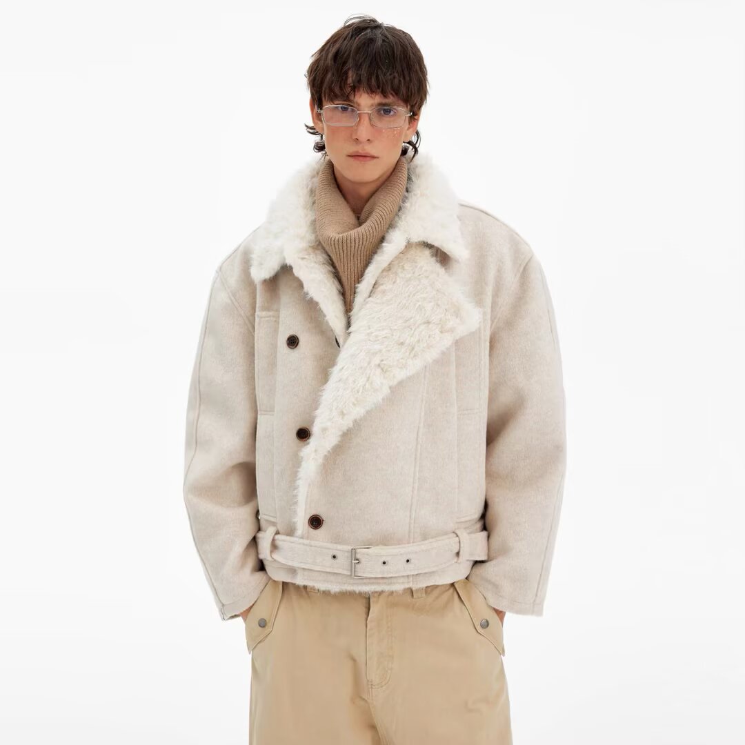 Retro Cotton Relaxed-Fit Jacket Extra Thick Fashionable Coat - MRC WEAR