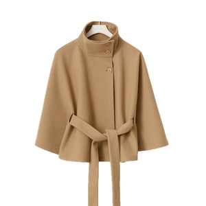 Solid Color Stand - Collar Trench Coat - MRC STOREJacketsMRC STORESolid Color Stand - Collar Trench Coat MRC STORE MRC STORECJQB260730709IRBrownL