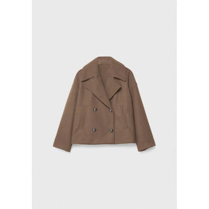 Ins Double - Breasted Lapel Blazer Jacket - MRC STOREJacketsMRC STOREIns Double - Breasted Lapel Blazer Jacket MRC STORE MRC STORECJYD243584905EVBrown2XL