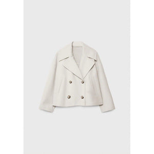 Ins Double - Breasted Lapel Blazer Jacket - MRC STOREJacketsMRC STOREIns Double - Breasted Lapel Blazer Jacket MRC STORE 70.00MRC STORECJYD243584915OLMilky White2XL