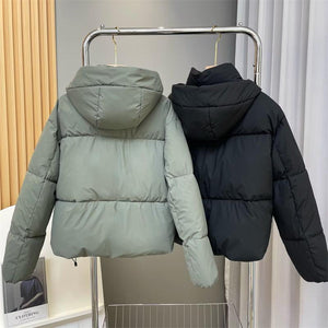 Thickened Cotton Padded Jacket – Loose Winter - MRC STOREJacketsMRC STOREThickened Winter Casual Loose Cotton Padded Jacket – Women's Warm Outerwear - MRC STOREMRC STORECJJK222682804DWBlackL
