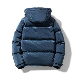 Hooded Cotton Padded Jacket - MRC STOREJacketsMRC STORETide Brand Cotton - Padded Youth Hooded Padded Jacket - Loose Fit, Zipper Front, Polyester Fabric - MRC STOREMRC STORECJXZ135924203CXBlack2XL