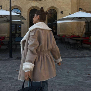 Maillard Casual Coat – Imitation Suede - MRC STOREJacketsMRC STOREMaillard Casual jackets for Women – Trendy Street Hipster Jacket in Imitation Leather & Suede - MRC STOREMRC STORECJYD227534511KPLight Brown SuedeL