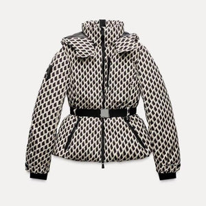 Belted Stand Collar Ski Puffer Jacket - MRC STOREJacketsMRC STOREBelted Stand Collar Ski Puffer Jacket MRC STORE 120.99MRC STORECJWJ261267404DWCheckeredL