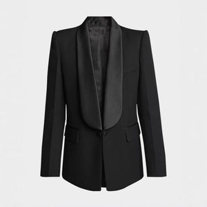 Business Temperament Slim - fit Collar Suit Coat - MRC STOREJacketsMRC STOREBusiness Temperament Slim - fit Collar Suit Coat MRC STORE MRC STORECJYD254605503CXBlackL