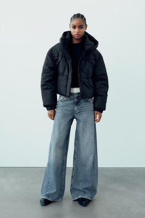 Pure Color Cotton Bread Coat – Outerwear Casual Loose Jacket - MRC STOREJacketsMRC STOREPure Color Cotton Bread Coat –Outerwear Casual Loose Jacket - MRC STOREMRC STORECJJK226298208HSBlackL