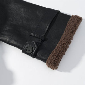 Short Flared Fur - Lined Coat with Collar - MRC STOREJacketsMRC STOREShort Flared Fur - Lined Coat with Collar MRC STORE MRC STORECJYD254271806FUBlackL
