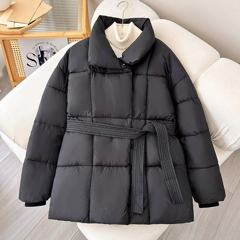 Warm Lapel Plaid Coat - MRC STOREJacketsMRC STOREWarm Lapel Plaid Coat - MRC STOREMRC STORECJJK216103202BYBlackL