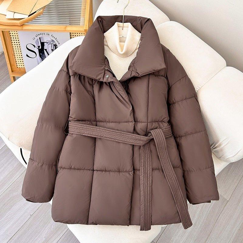 Warm Lapel Plaid Coat - MRC STOREJacketsMRC STOREWarm Lapel Plaid Coat - MRC STOREMRC STORECJJK216103210JQBrownL