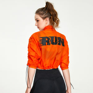 Nylon Zip-Up Stand Collar Sun-Protective Jacket - MRC WEAR