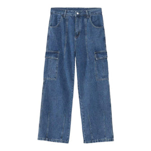 American Retro Loose Casual Workwear Jeans - MRC STOREjeansMRC STOREAmerican Retro Loose Casual Workwear Jeans MRC STORE MRC STORECJXX259198911KPBlack2XL
