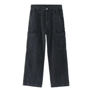 American Retro Loose Casual Workwear Jeans - MRC STOREjeansMRC STOREAmerican Retro Loose Casual Workwear Jeans MRC STORE MRC STORECJXX259198911KPBlack2XL