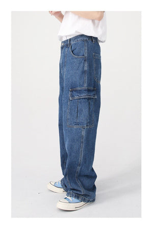 American Retro Loose Casual Workwear Jeans - MRC STOREjeansMRC STOREAmerican Retro Loose Casual Workwear Jeans MRC STORE MRC STORECJXX259198911KPBlack2XL