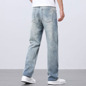 Men's Loose Straight Summer Jeans - MRC STOREjeansMRC StoreMen's Loose Straight Summer Jeans MRC Store MRC STORECJXX251691812LOBlue And Gray28