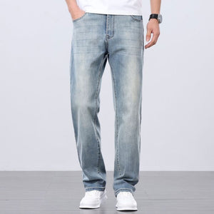 Men's Loose Straight Summer Jeans - MRC STOREjeansMRC StoreMen's Loose Straight Summer Jeans MRC Store 40.00MRC STORECJXX251691801AZRetro Blue28