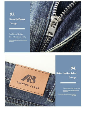 Men's Loose Straight Summer Jeans - MRC STOREjeansMRC StoreMen's Loose Straight Summer Jeans MRC Store MRC STORECJXX251691801AZRetro Blue28