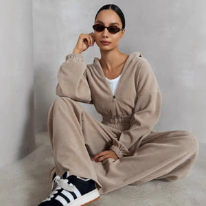 Cardigan Sweater - Hooded Elastic Fit - MRC STOREsetMRC STOREWomen’s Cardigan Sweater - Hooded Elastic Fit My Store MRC STORECJLS242905215OLApricotL