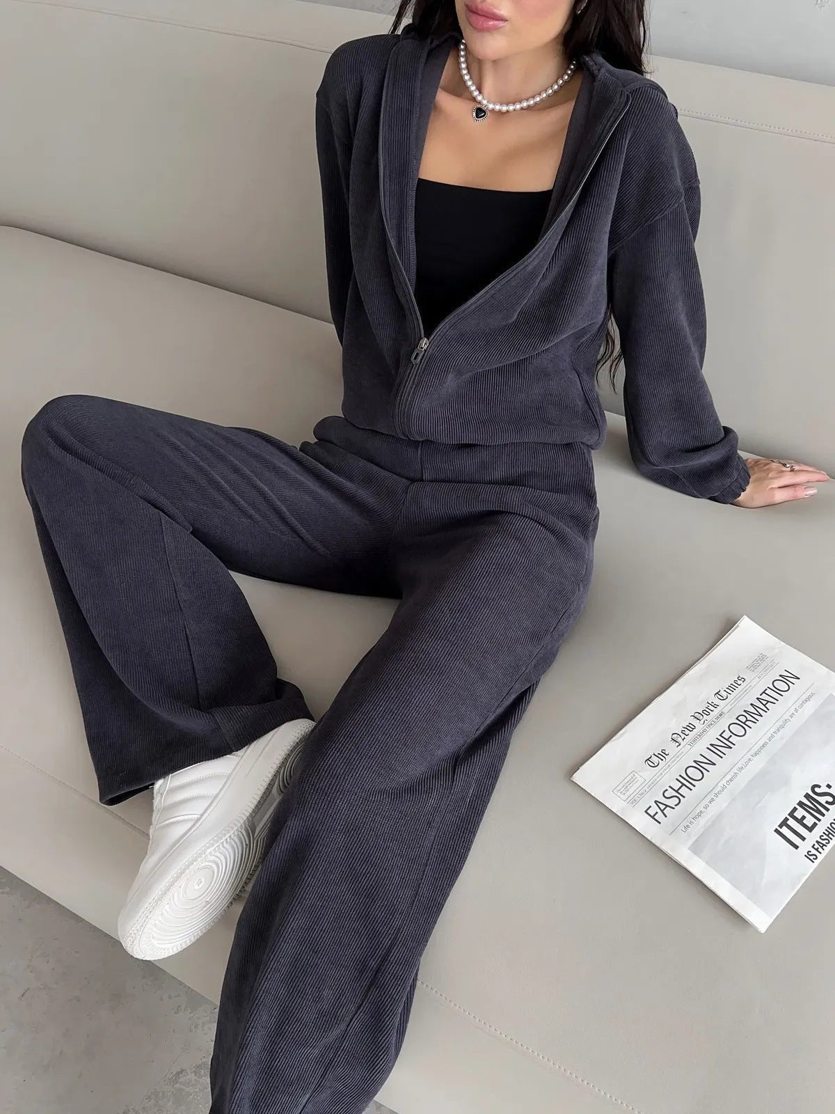 Cardigan Sweater - Hooded Elastic Fit - MRC STOREsetMRC STOREWomen’s Cardigan Sweater - Hooded Elastic Fit My Store 40.11MRC STORECJLS242905211KPGrayL