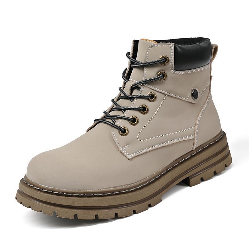Simple Casual Plus Size Leather Martin Boots - MRC STOREShoesMRC STORESimple Casual Plus Size Leather Martin Boots MRC STORE 49.00MRC STORECJNS236853619SHGray38