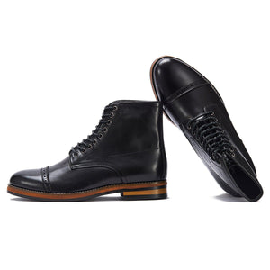 High Street Mid - Top Genuine Leather Martin Boots - MRC STOREShoesMRC STOREHigh Street Mid - Top Genuine Leather Martin Boots MRC STORE MRC STORECJYD256097108HSDark Brown40