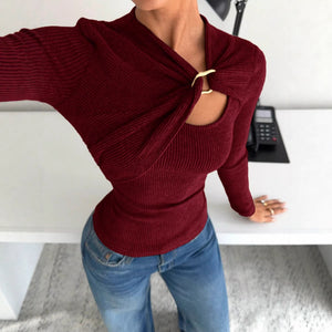 Metal Buckle Slim-Fit Long Sleeve Base Layer - MRC WEAR