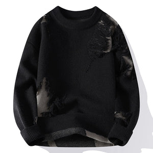 Vintage Casual Loose Sweater - MRC STOREsweaterMRC STOREVintage Casual Loose Sweater MRC STORE 35.00MRC STORECJYD254920104DWBlack2XL