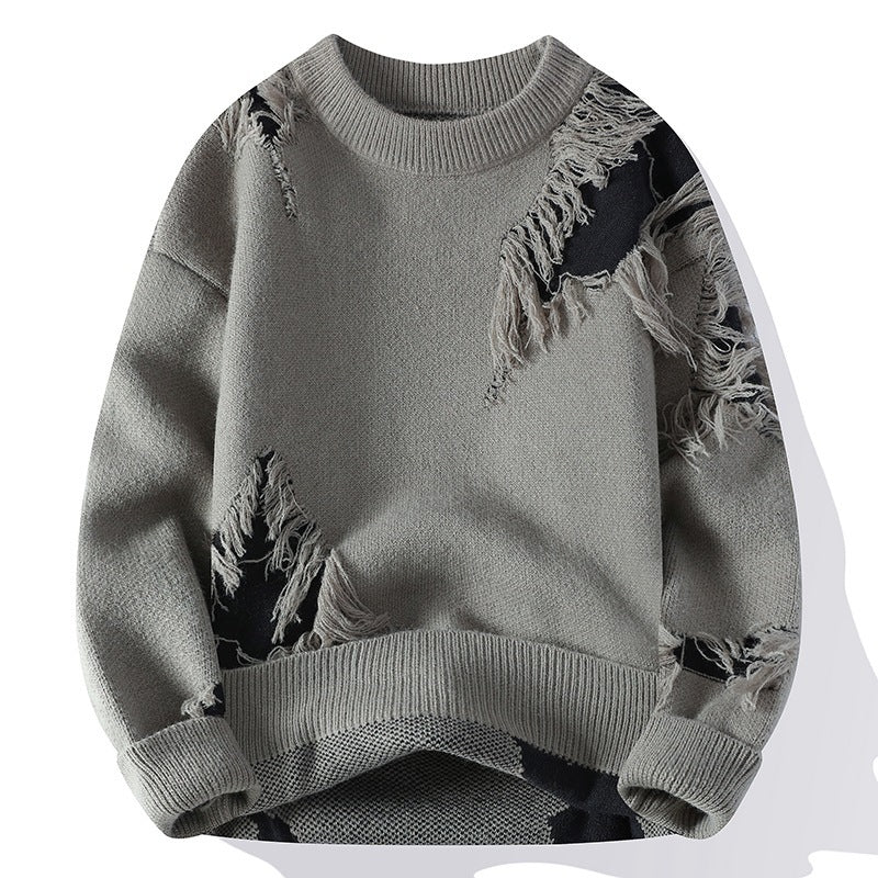Vintage Casual Loose Sweater - MRC STOREsweaterMRC STOREVintage Casual Loose Sweater MRC STORE 35.00MRC STORECJYD254920110JQGray2XL