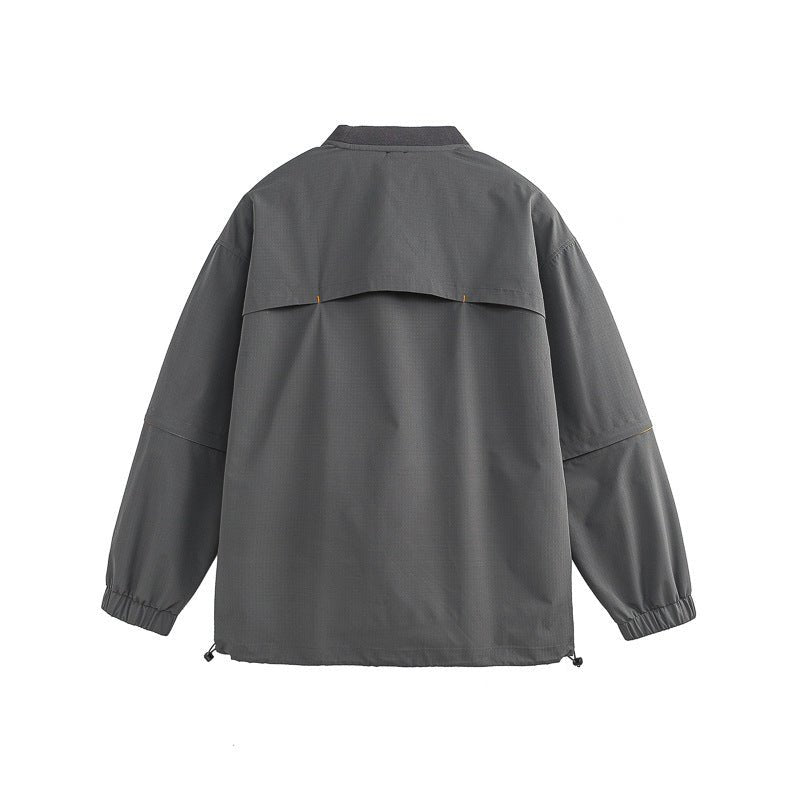 Contrast Color 3 - in - 1 Functional Sweater - MRC STORESweaters & HoodiesMRC StoreGray jacket on a white backgroundMRC STORECJWY231570404DWGray2XL
