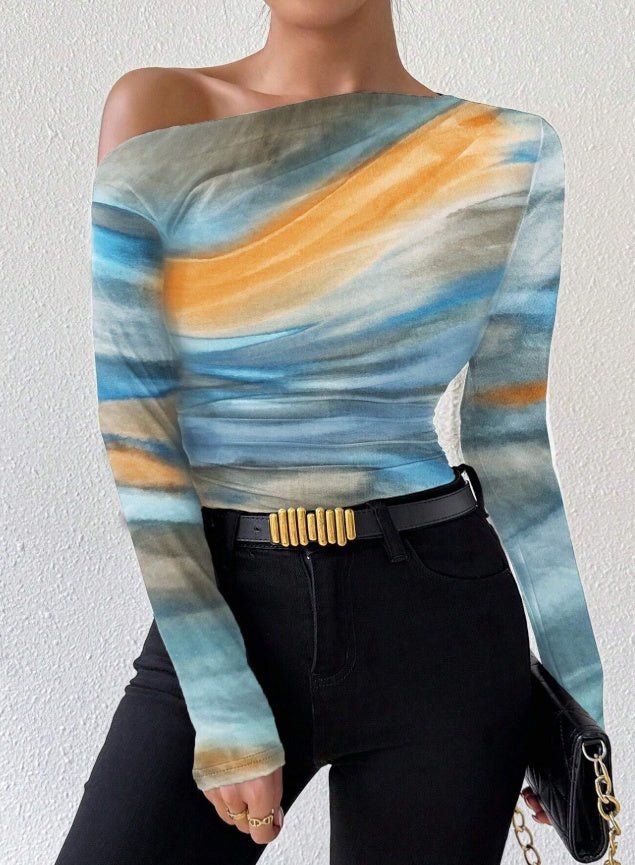 Graphic T-Shirt - Long Sleeve Crop - MRC STORET-ShirtsMRC STOREWomen’s Graphic T-Shirt - Long Sleeve Crop My Store 19.99MRC STORECJWL231025011KPStyle22XL