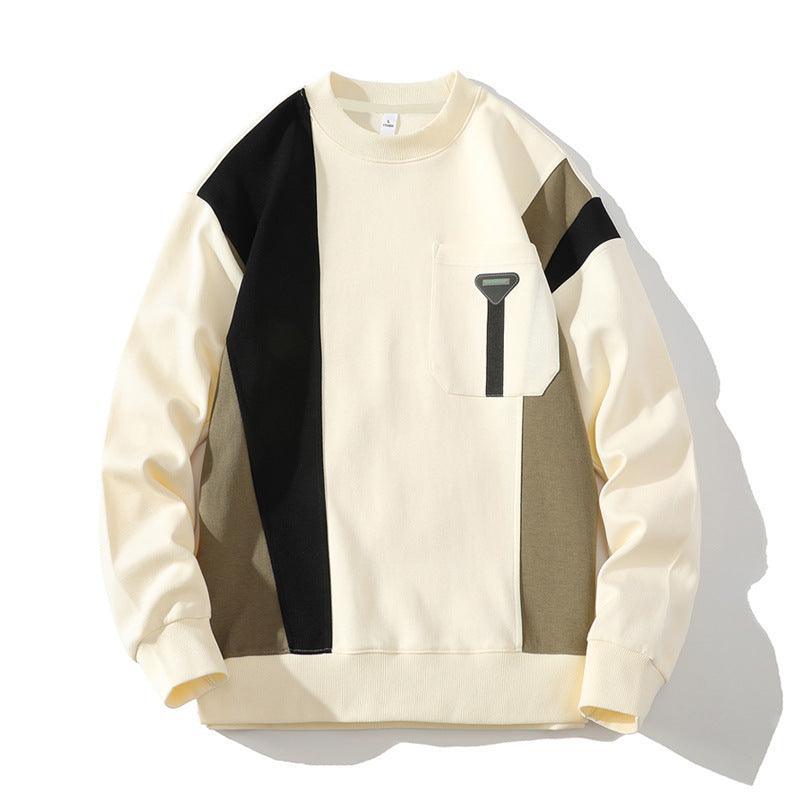 Brand Casual Round Neck Sweater - MRC STORETopMRC STOREBrand Casual Round Neck Sweater - MRC STOREMRC STORECJWY202107928BYBeige 30272XL