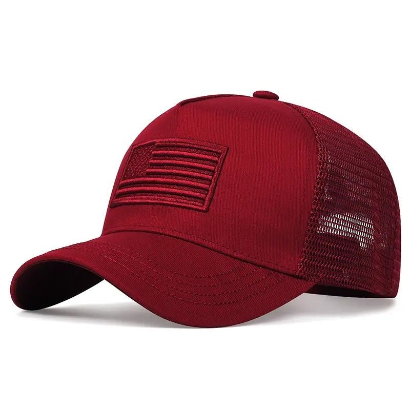 Men’s Camouflage Baseball Cap - USA Fashion - MRC STOREAccessoriesMy StoreMen’s Camouflage Baseball Cap - USA Fashion My Store 26.81MRC STORECJBQ199414703CXWine RedAdjustable