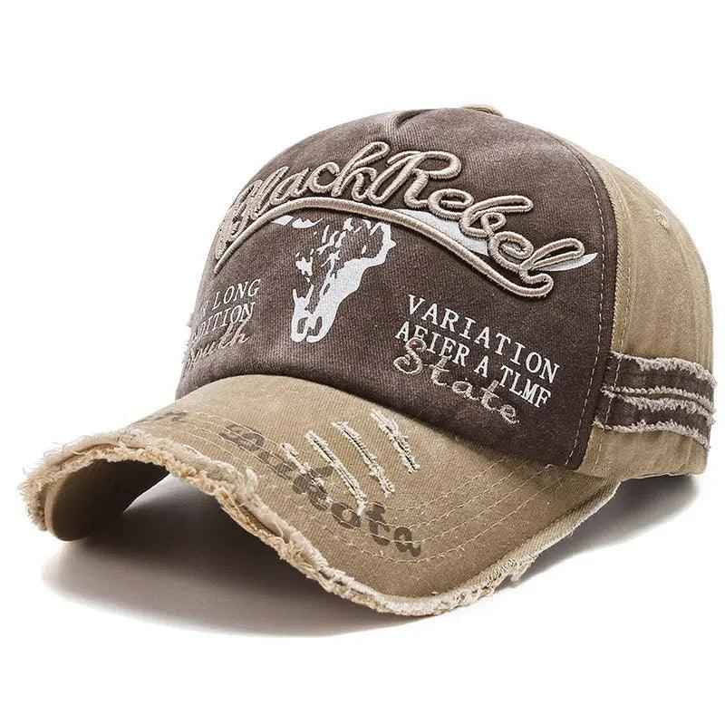Vintage Letter Cap - MRC STOREAccessoriesMy StoreVintage Letter CapMRC STORECJBQ177298205EVCoffee Color With Beige BrimAdjustable