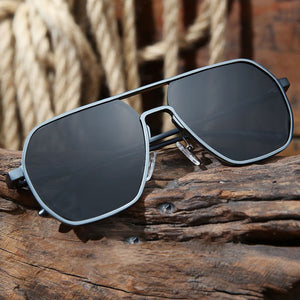 Men’s UV Sunglasses - Double Beam Gold Gray - MRC STOREAccessoriesMy StoreMen’s UV Sunglasses - Double Beam Gold Gray My Store MRC STORECJCF235089401AZAs Shown In The FigureBlack And Gray