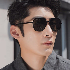 Men’s UV Sunglasses - Double Beam Gold Gray - MRC STOREAccessoriesMy StoreMen’s UV Sunglasses - Double Beam Gold Gray My Store MRC STORECJCF235089401AZAs Shown In The FigureBlack And Gray