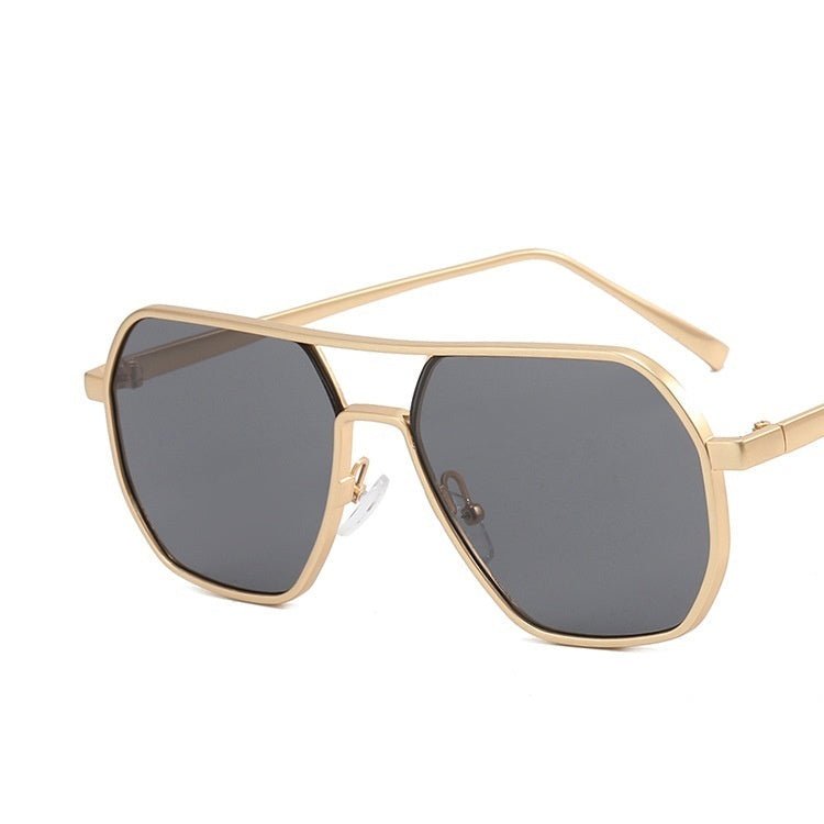 Men’s UV Sunglasses - Double Beam Gold Gray - MRC STOREAccessoriesMy StoreMen’s UV Sunglasses - Double Beam Gold Gray My Store 14.95MRC STORECJCF235089403CXAs Shown In The FigureGolden Gray