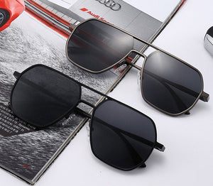 Men’s UV Sunglasses - Double Beam Gold Gray - MRC STOREAccessoriesMy StoreMen’s UV Sunglasses - Double Beam Gold Gray My Store MRC STORECJCF235089402BYAs Shown In The FigureGun Gray
