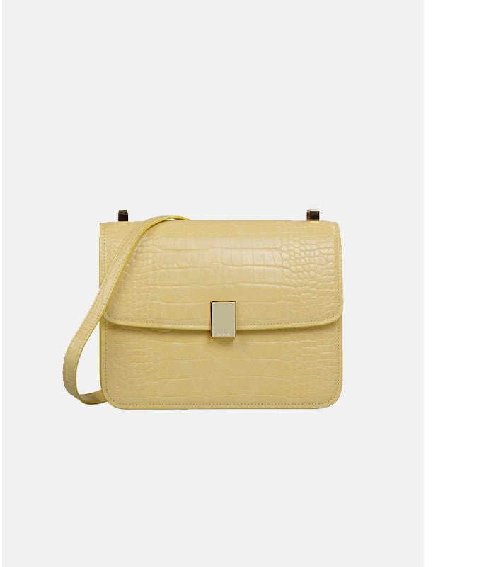 Women’s Crocodile Pattern Tofu Bag - MRC STOREAccessoriesMy StoreWomen’s Crocodile Pattern Tofu Bag My Store 200.00MRC STORECJNS139144607GTYellow tuba